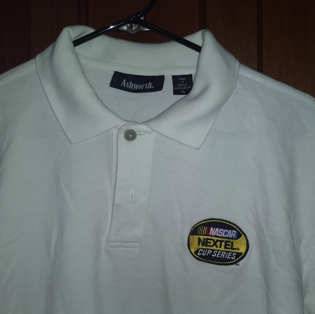 Nascar Nextel Cup Polo Shirt Collared Short Sleeve